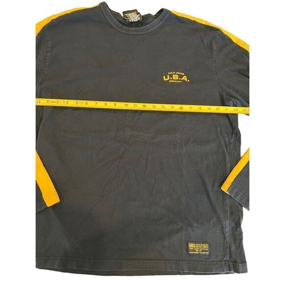 POLO RALPH LAUREN Graphic Logo pullover Size L made in USA - Picture 7 of 9